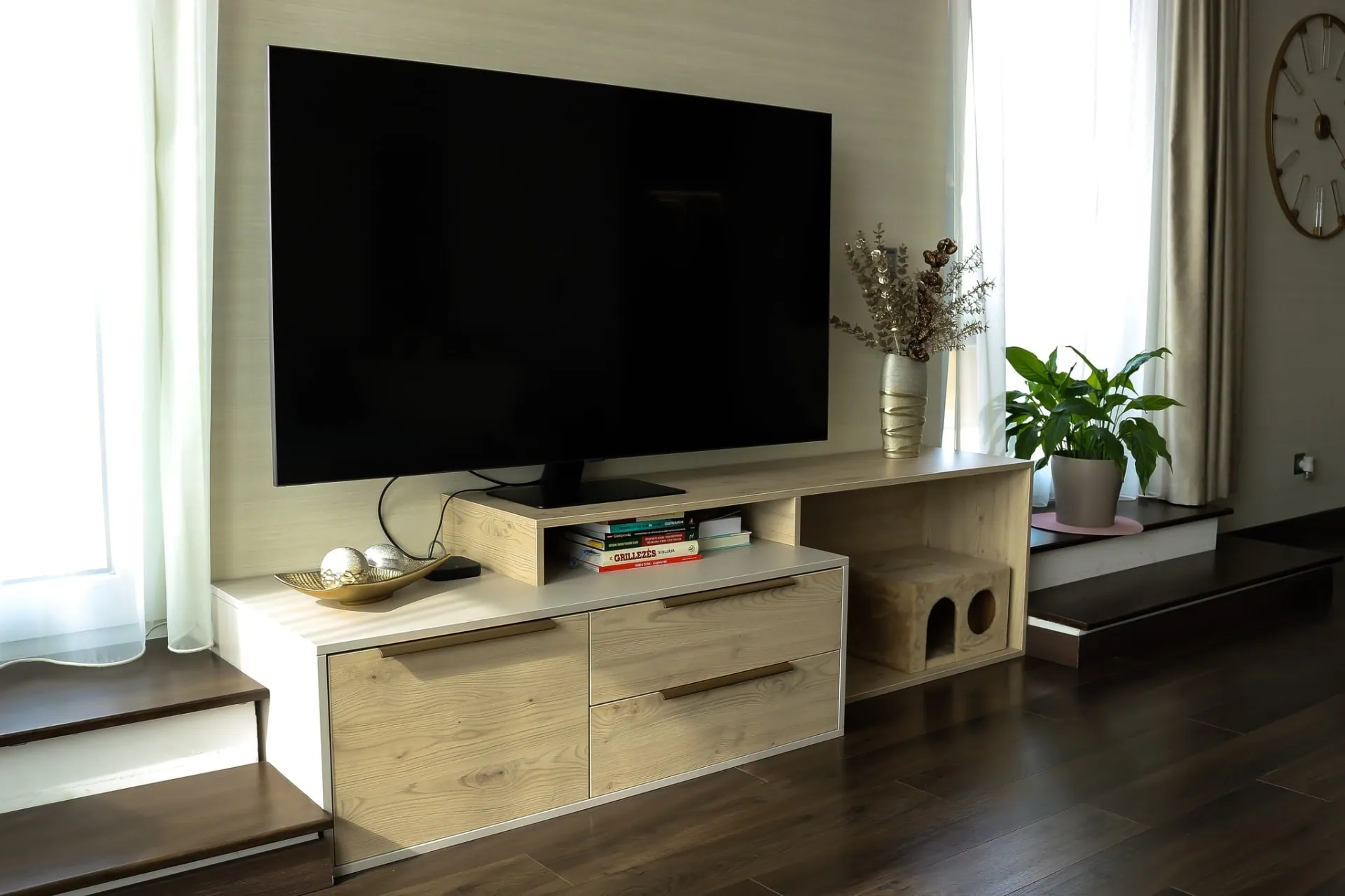 TV unit in the living room