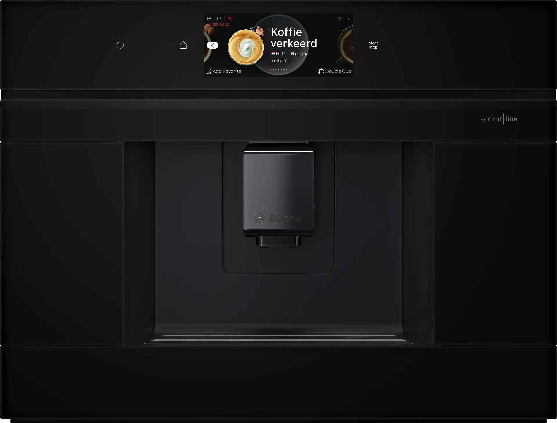 Bosch built-in coffee machine